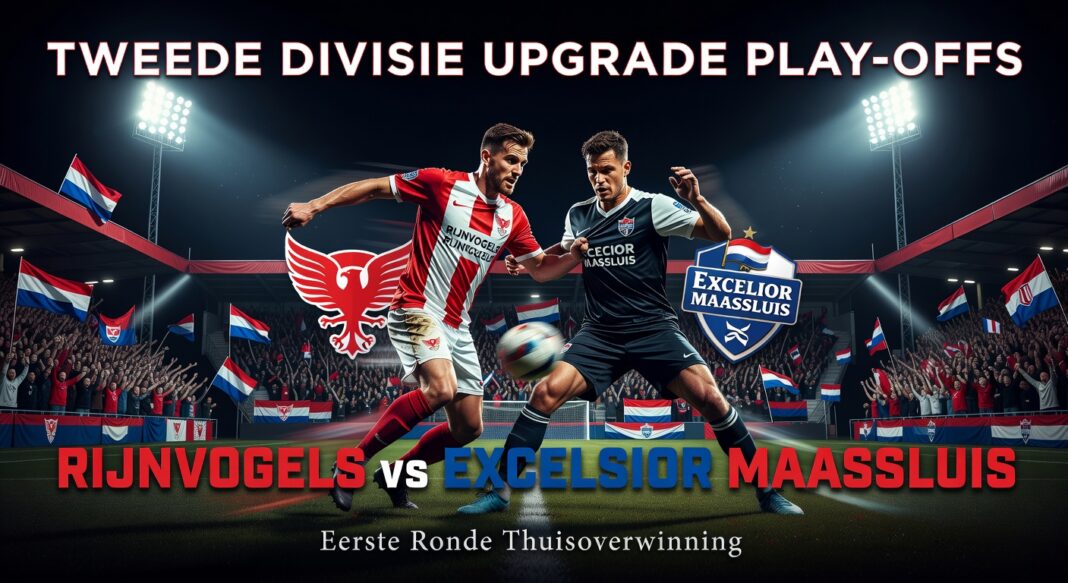 Rijnvogels 2-1 Excelsior Maassluis:Tweede Divisie升级附加赛首回合主场取胜 Rijnvogels 2-1 Excelsior Maassluis:Tweede Divisie升级附加赛首回合主场取胜