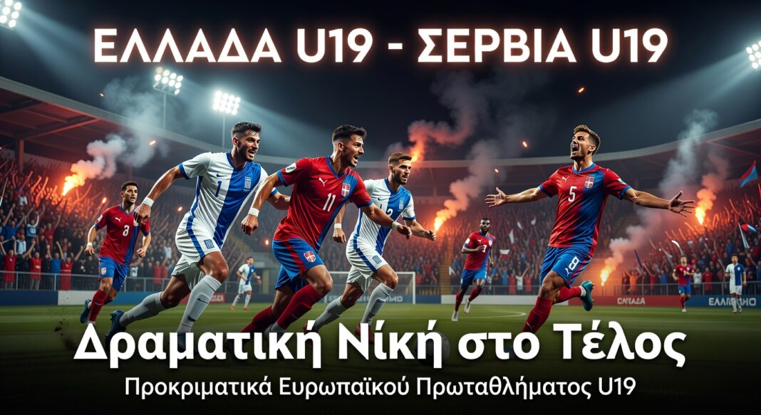 希腊U19 0-1 塞尔维亚U19:欧洲U19青年锦标赛资格赛补时绝杀主队遗憾落败 希腊U19 0-1 塞尔维亚U19:欧洲U19青年锦标赛资格赛补时绝杀主队遗憾落败